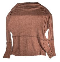We the Free Womens Sz XS Long Sleeve Ribbed Flowy Side Slit Cowl Neck To... - £13.69 GBP