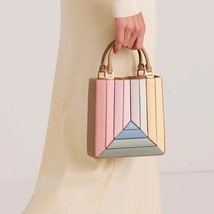 Design Small Women Handbag 2023  Design High Quality Pleated Fashion Versatile T - £155.81 GBP