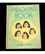 Vintage 1937 HC Primer The Quins Book by Jean Ayer Story of Dionne Quint... - $24.74