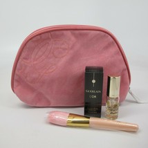 L&#39;OR Essence D&#39;Eclat A L&#39;or Pur by Guerlain 3 Pcs Set: 5 ml, Brush &amp; Makeup Bag - £23.86 GBP