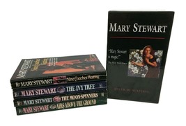 Mary Stewart Queen Of Suspense 4 Book Box Set Paperback Lot Ivy Tree Moonspinner - £15.80 GBP