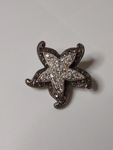 Vintage 925 Thailand Sterling Silver Starfish Brooch - £43.90 GBP