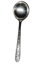  Silverplate National Silver Co. NARCISSUS ROUND BOWL SOUP SPOON 7&quot; No R... - $8.00