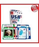 Interactive Flashcards: Discover 50 States and 45 Presidents for Young L... - $286.69 MXN
