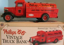 Vintage  PHILLIPS 66 1993 MARX RED GASOLINE Truck Collectors Bank w/box - $21.60