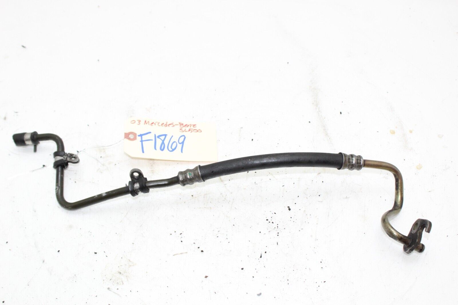 03-06 MERCEDES-BENZ SL500 Power Steering Cooling Hose Line Pipe F1869 - $79.05