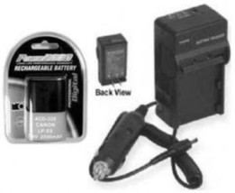 LP-E6 Battery + Charger for Canon SLR EOS 5D Mark II 6D 7D 60D 70D Digital - £24.05 GBP