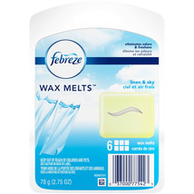 Febreze Wax Melts Linen and Sky 6 Melts Each (Pack of 3) 18 Melts Total - £23.50 GBP