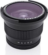 Professional Hd 0.35X Super Wide Angle Fisheye Lens + Macro For 58Mm Lenses - £57.68 GBP