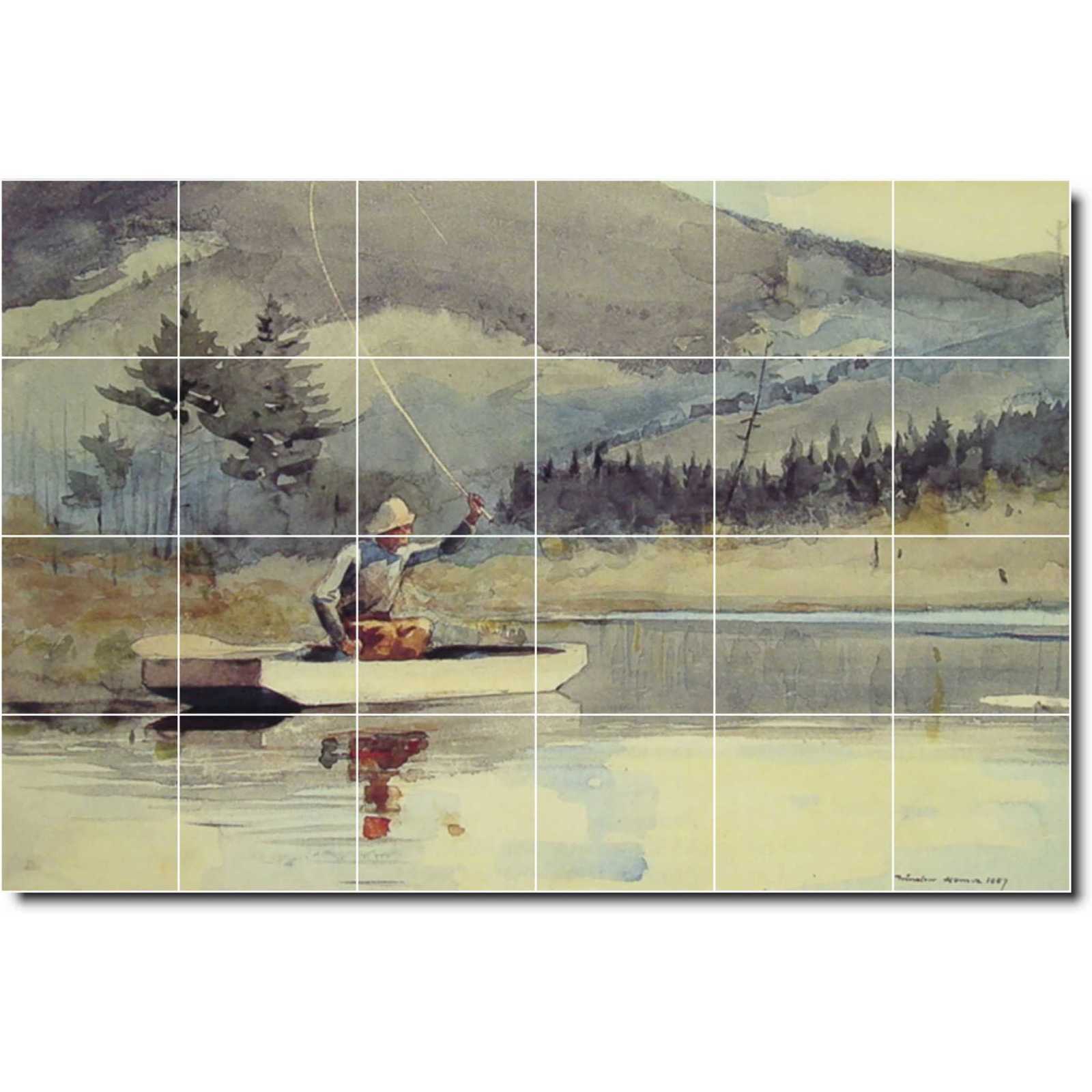 Homer winslow a quiet pool on a sunny day