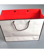 COACH glossy paper gift bag with handles 16&quot; X 13&quot; - £8.65 GBP