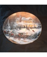 Thomas Kinkade &#39;All Friends Are Welcome&#39;  Collector Plate excellent cond... - $6.84 CAD