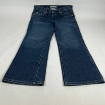 Tommy Hilfiger Low Rise Boot Womens Jeans 10 Blue Medium Wash - $15.19