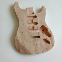 Electric Guitar One Piece Mahogany Body,Map Stripes skin Top For ST Guit... - £121.18 GBP