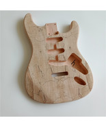 Electric Guitar One Piece Mahogany Body,Map Stripes skin Top For ST Guit... - £121.97 GBP