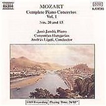 Wolfgang Amadeus Mozart : Mozart - Piano Concertos Nos, 20 &amp; 13 CD Pre-Owned - £11.95 GBP