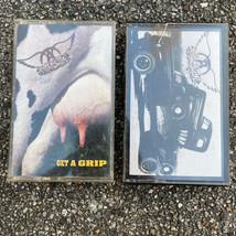 Aerosmith Lot Of 2 Cassettes: Get A Grip 1993 &amp; Pump 1989 Geffen Records - £7.58 GBP