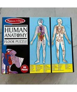 Melissa &amp; Doug Human Anatomy 100 pc Floor Puzzle - £14.41 GBP