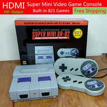 Super Nintendo Classic Edition Console Built In 821 Video Games 8Bit HDMI Output - £39.22 GBP