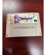 Dragon Quest V 5 Nintendo Super Famicom SNES Japan Import US Seller - £18.60 GBP