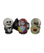 Nightmare Before Christmas Snow Globe Set Jack Sally Oogie Boogie Halloween - $439.02 MXN