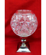 Waterford Crystal Hurricane  Candle Holder Times Square Collection Star ... - £98.92 GBP