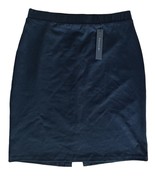 Tahari Women&#39;s Mini Pencil Skirt High Waist Stretch Pull On Size M Black - $27.14 CAD