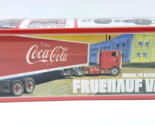 AMT FB Beaded Panel Fruehauf Van Trailer Coca Cola 1:25 Scale Model 19&quot; ... - $21.77