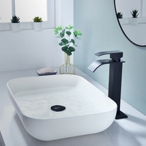Waterfall Spout Bathroom Faucet,Single Handle Bathroom Vanity Sink Fauce... - $85.05