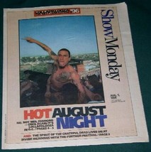 LOLLAPALOOZA SHOW NEWSPAPER SUPPLEMENT VINTAGE 1996 - £19.73 GBP