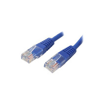 Startech.Com M45PATCH50BL 50FT Blue CAT5E Ethernet Cable RJ45 Patch Cable Gigabi - $57.28