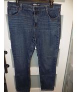Old Navy Boyfriend Mid-Rise Dark Wash Denim Jeans Size 16 Tall Women&#39;s - €19,71 EUR