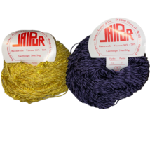 Lot of 4 Balls JAIPUR 70% Viscose 30% Cotton Worsted Yarn Choice of 2 Colors - £15.25 GBP