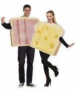 Ham Cheese Swiss Adult Couples Costume Food Sandwich Funny Halloween FW1... - £55.31 GBP