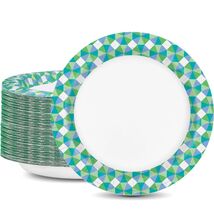 Charmount 10" Large Heavy-Duty Disposable Paper Plates - 100pcs Microwav... - $39.12