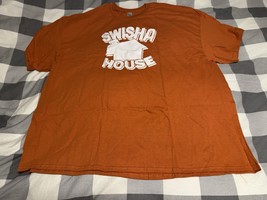 Swisha House T-Shirt 4XL Burnt Orange Streetwear Southern Rap Hip Hop Tee - $10.49