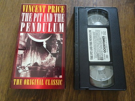 The Pit and the Pendulum VHS Tape with Vincent Price - £5.50 GBP