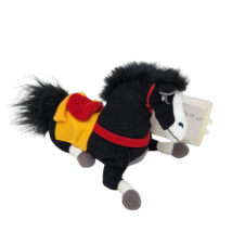 Disney Mulan Black Horse Khan Mini B EAN Bag Stuffed Animal Plush Toy New W/ Tag - £19.10 GBP