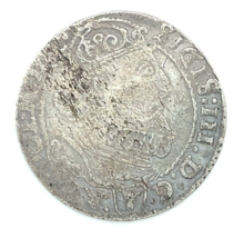 1626 Poland 6 Groschen in Fine Condition KM# 42 - $144.56