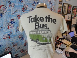 Volkswagen Bus Beige T Shirt Size M - $19.79