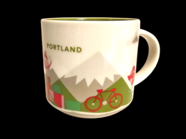 Starbucks PORTLAND You Are Here Coffee Mug Cathedral City Park St. Johns... - $19.54