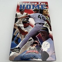VHS 2003 “Heading For Home” Baseball All-Stars Pedro Martinez Andy Petti... - £7.41 GBP
