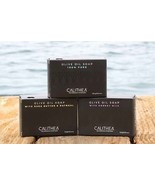 100% NATURAL 3 PACK VARIETY OLIVE OIL SOAPS - £15.57 GBP