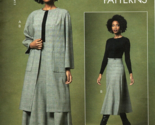 Vogue V1646 Misses L to XL Rachel Comey Coat and Skirt Uncut Sewing Pattern - $26.00