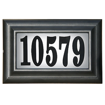 Edgewood Classic Diy Lighted Address Plaque With Polymer Frame - $100.93+