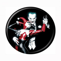 Joker and Harley Quinn Alex Ross Button Black - £6.23 GBP