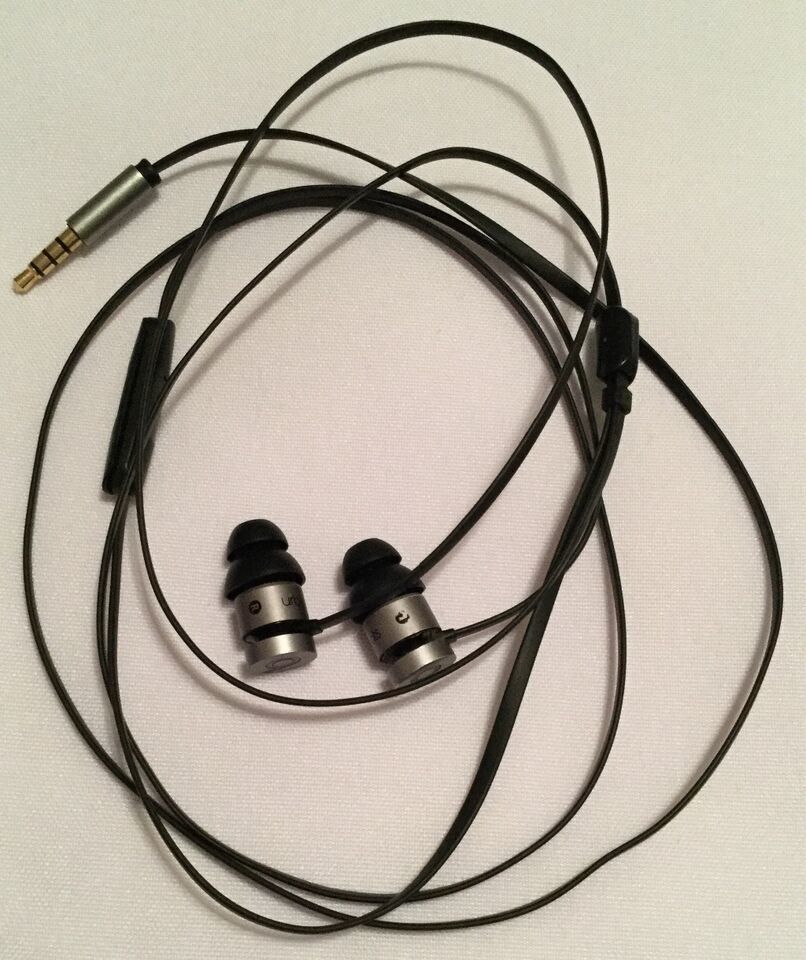 UrBeats Earphones - Barely Used - Space Gray, No Carrying Case or Beats Box  			