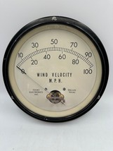 Texas Electronics Inc Wind Speed MPH Indicator Gauge Only Vintage Dallas... - £72.57 GBP