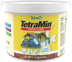 TetraMin Regular Tropical Flakes Fish Food 9.04 lb (2 x 4.52 lb) TetraMin Regula - £135.36 GBP