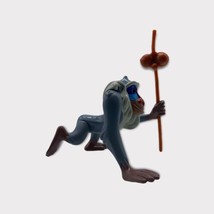 Vintage 1994 Disney Lion King Rafiki Blue Butt Action Figure Burger King... - £9.59 GBP